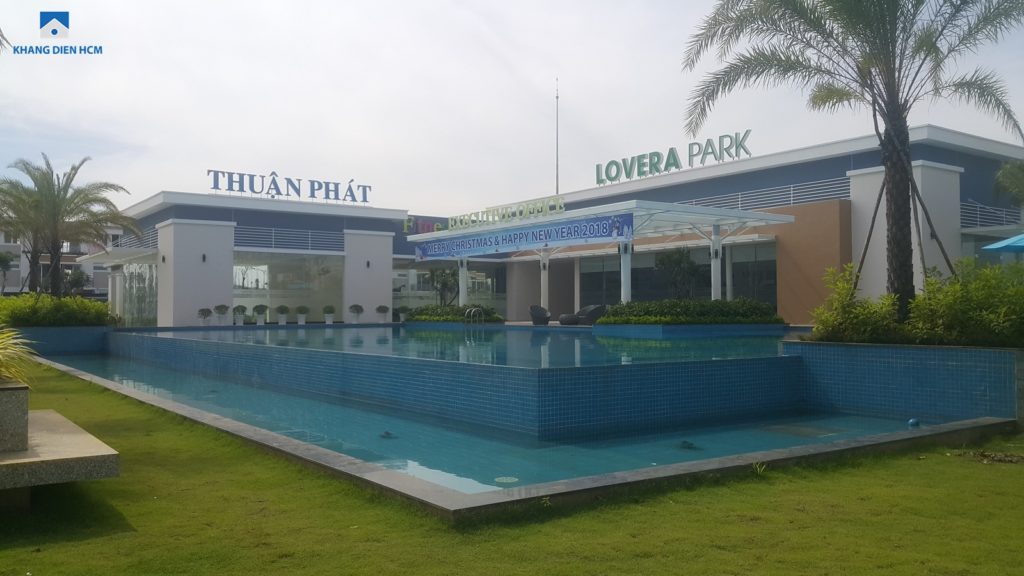 Khu vực tiện ích của dự án Lovera Park Bình Chánh. Ảnh Khang Điền HCM