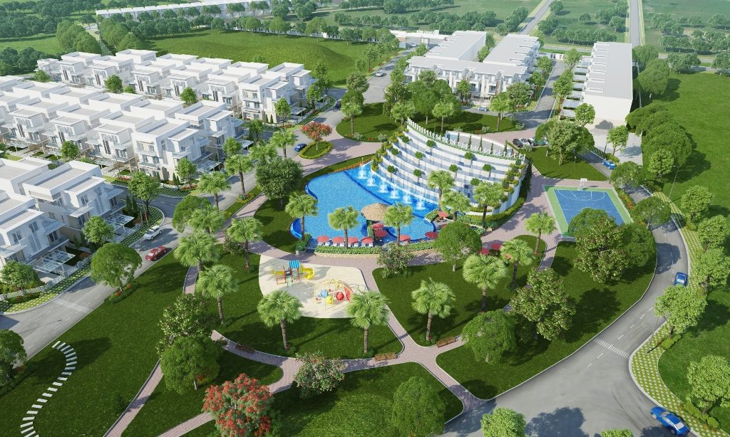 Dự án nhà phố Melosa Garden Khang Điền hcm