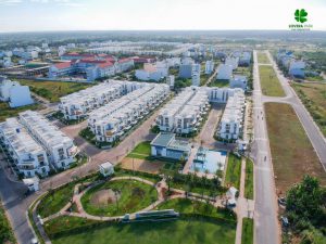 Khu 3 với 145 căn nhà phố thiết kế 1 trệt 2 lầu đã đi vào sinh sống ổn định tại dự án Lovera Park Bình Chánh - Khang Điền HCM