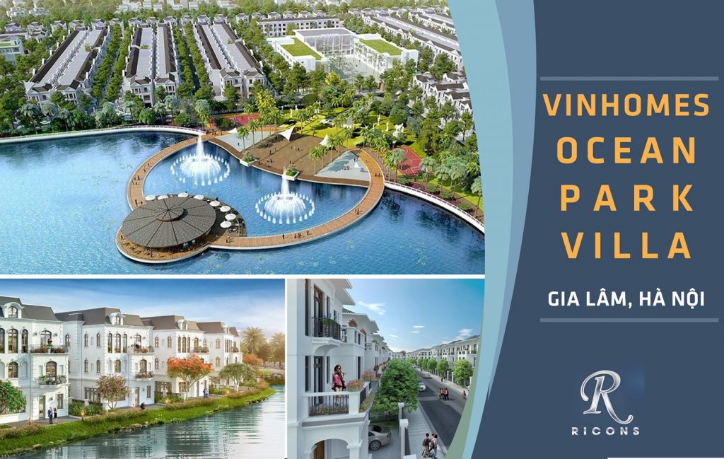 Hình phối cảnh dự án Vinhomes Ocean Park Villa (Gia Lâm, Hà Nội)