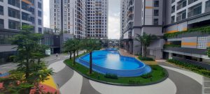 Toàn cảnh khuôn viên nội khu trong dự án Lovera Vista Bình Chánh - Khang Điền HCM