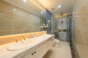 Phòng tắm kết hợp với Toilet cho chúng ta cái nhìn khác về cách thiết kế khu vực này - Khang Điền HCM