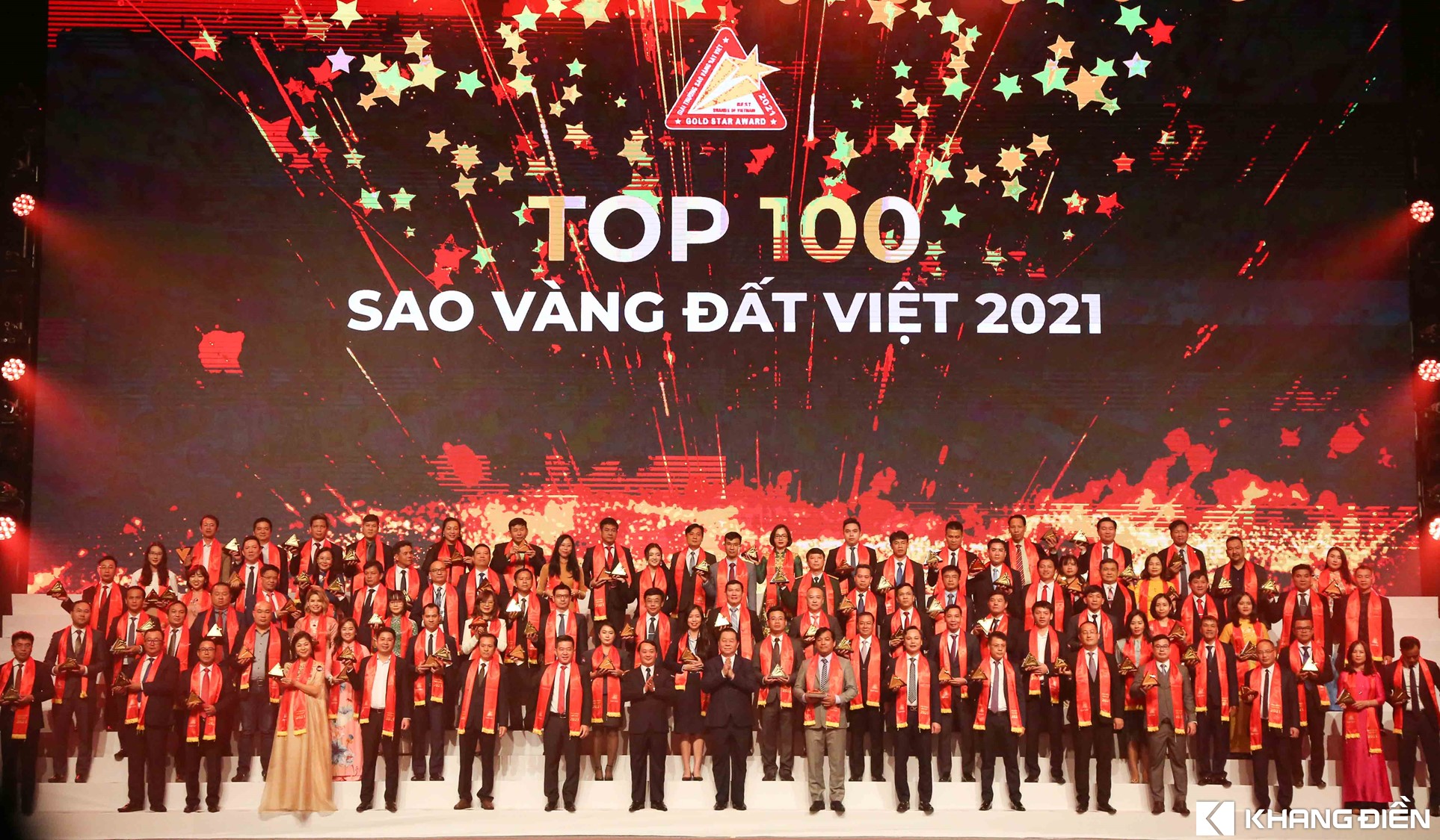 Các doanh nghiệp đạt giải Sao Vàng đất việt năm 2021 - Khang Điền HCM