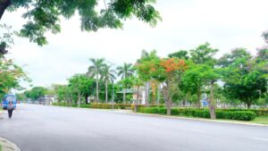 Đường số 19 là trục đường chính tại dự án Lovera Vista và Lovera Park - Khang Điền HCM
