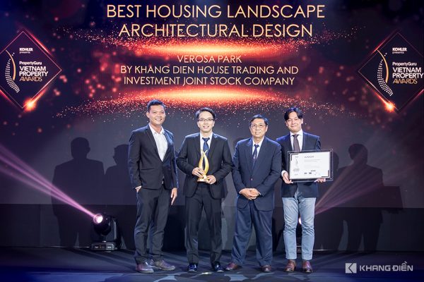 Dự án Verosa Park Khang Điền được vinh danh Best Housing Landscape Architectural Design tại Vietnam Property Awards 2019