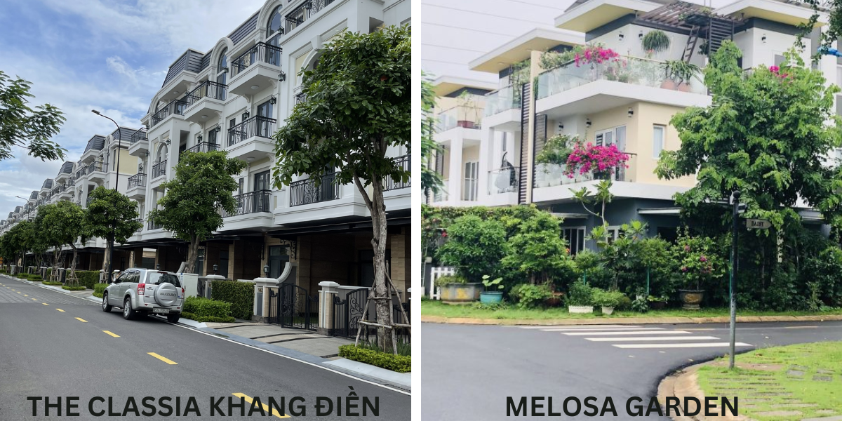 Sự Khác Biệt Đẳng Cấp: The Classia So Với Dự Án Melosa Garden Trước Của Khang Điền