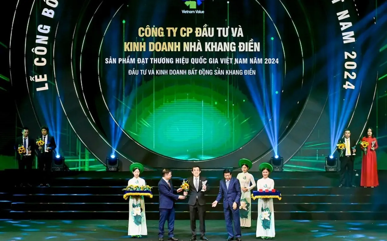 Khang Điền khẳng định vị thế trong ngành bất động sản với loạt giải thưởng danh giá