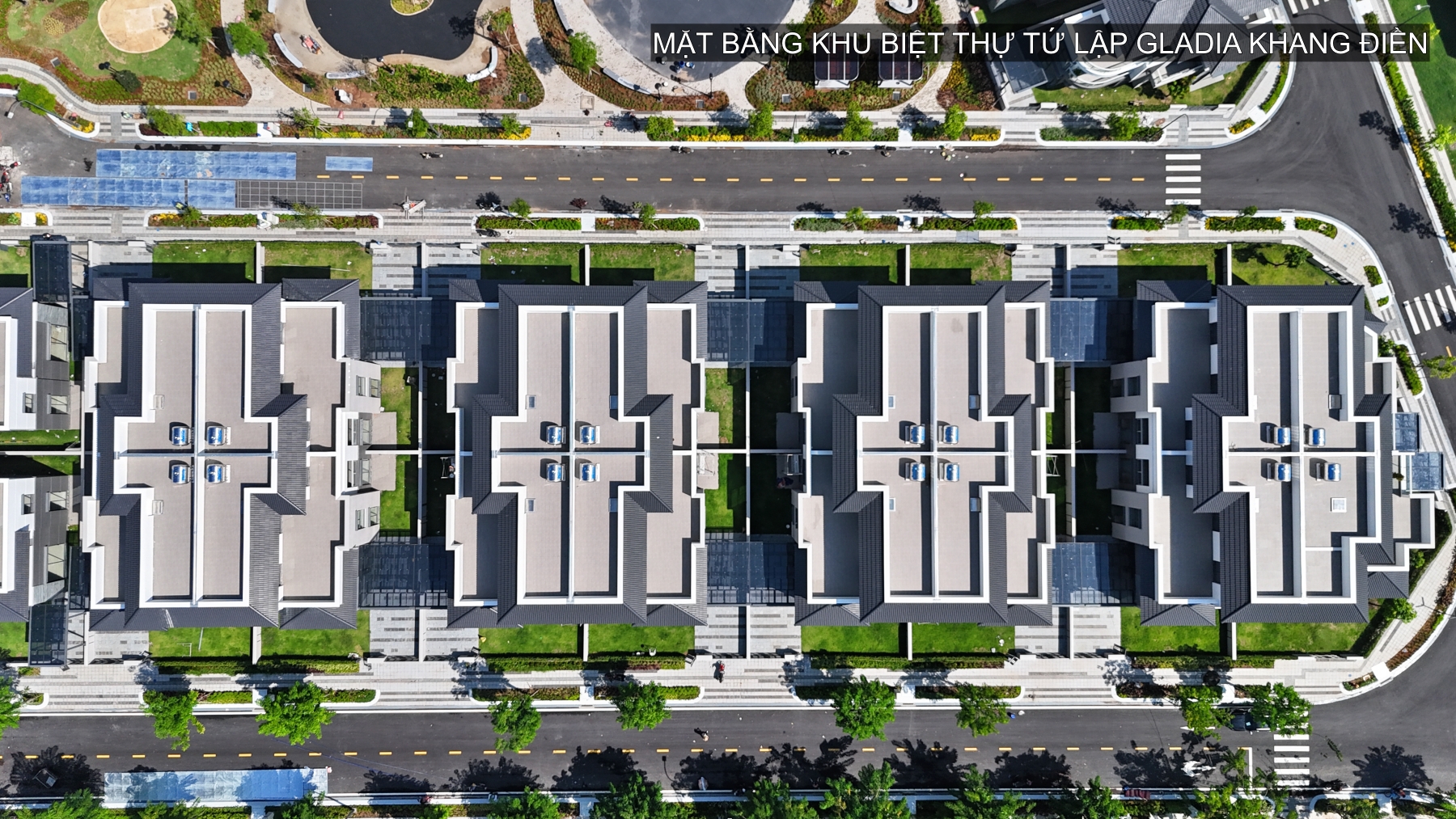Mặt bằng Khu Biệt thự Tứ lập Gladia by The Water - Phát triển bởi Khang Điền và Keppel Land Mặt bằng Khu Biệt thự Tứ lập Gladia by The Water - Phát triển bởi Khang Điền và Keppel Land