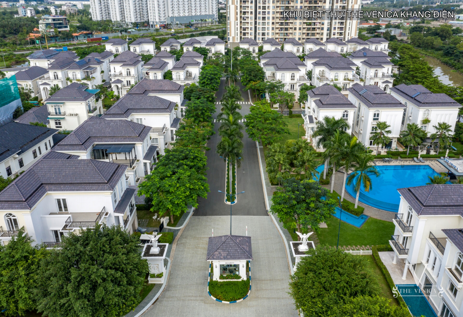 Khu Biệt thự The Venica Khang Điền được đánh giá rất cao khi số lượng sản phẩm ở đây chỉ 54 căn