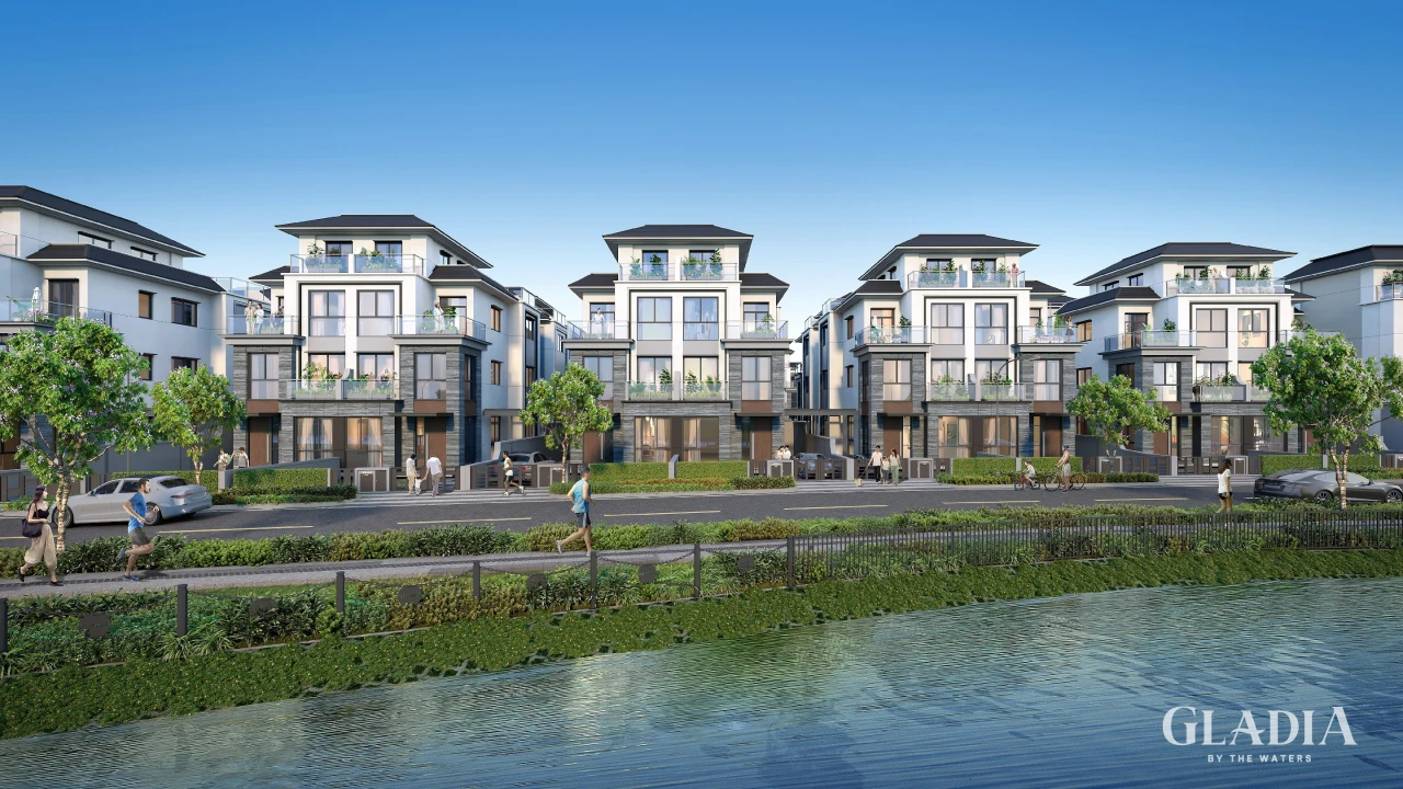 Biệt thự ven sông hiếm hoi